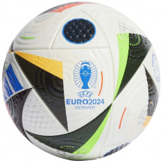 Mingi de fotbal adidas Fussballliebe Euro 2024 FIFA Quality Pro Ball IQ3682 alb foto