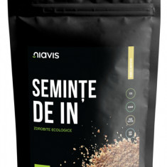 Seminte de in zdrobite ecologice, 250g, Niavis