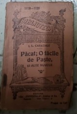I. L. Caragiale Pacat O faclie de Paste si alte nuvele