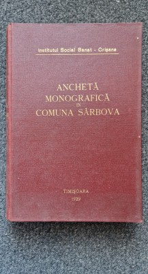 ANCHETA MONOGRAFICA IN COMUNA SARBOVA foto