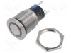 Comutator anti-vandalism DECA SwitchLab Inc. 2 poziții SPDT IP67 verde LED