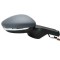 Oglinda usa exterioara Citroen C3, 11.2016-05.2020, partea Dreapta, reglare electrica; grunduit; incalzit; sticla convexa; geam cromat; Senzor de tem