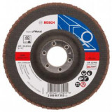 Cumpara ieftin Disc de slefuire evantai BOSCH X551 pentru metal ,D 125 mm; G 40, versiunea dreapta