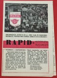 Program meci fotbal RAPID BUCURESTI - AUTOBUZUL BUCURESTI (21.09.1980)