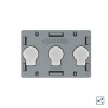 Modul intrerupator triplu cap scara / cruce cu touch Livolo standard Italian SmartElectro IntelligentHouse
