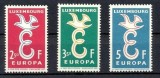 Luxembourg 1958 Europa CEPT MNH AC.337