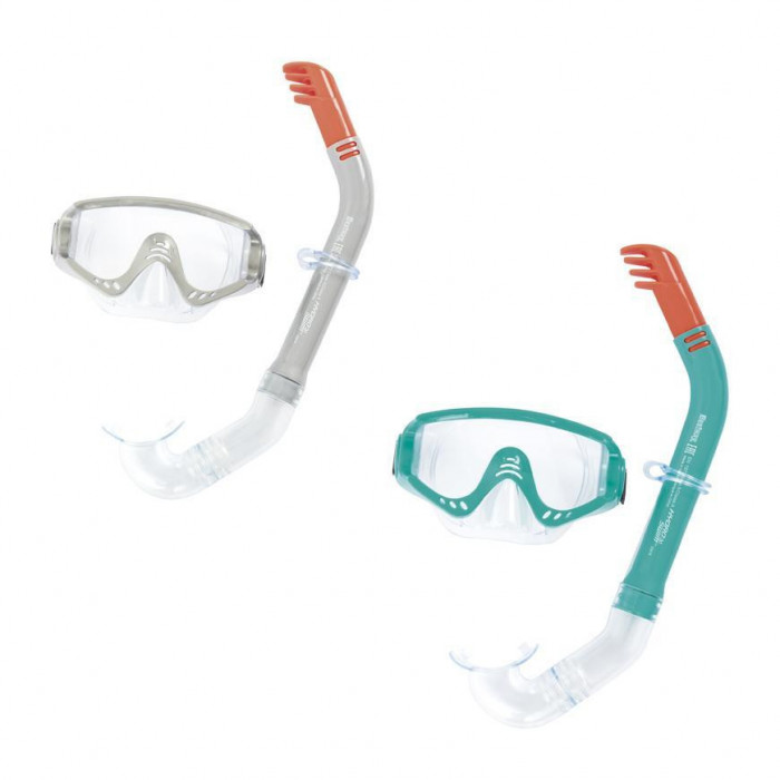 Bestway 24020, Set snorkel Hydro-Swim Secret Bay, pentru copii, pentru scufundări