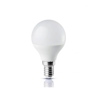 Bec LED Sferic 5W E14 lumina rece LR 6400K foto