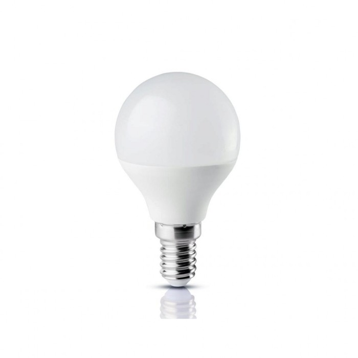Bec LED Sferic 5W E14 lumina rece LR 6400K