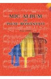 Mic album de piese romanesti pentru pian