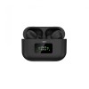 Casti Bluetooth MRG MinPods3, Display LCD, Carcasa Incarcare, True Wireless, Stereo, Bass Profund, Negre