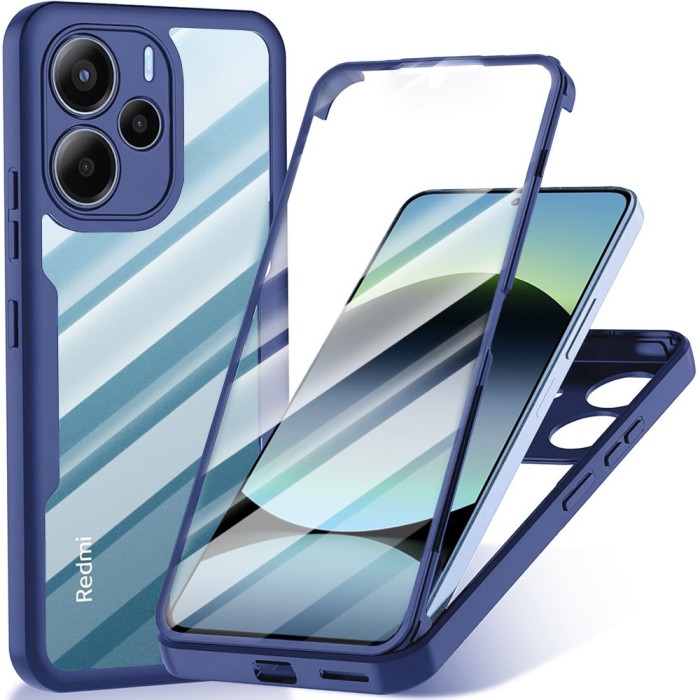 Husa 360&Atilde;&sbquo;&Acirc;&deg; Xiaomi Redmi Note 14 4G (Standard) Techsuit ColorVerse, albastru