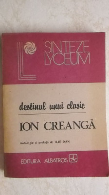 Ilie Dan - Destinul unui clasic, Ion Creanga, 1990 foto