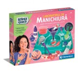 Set de creație unghii, Clementoni, Laboratorul de Manichiură, Multicolor, V&acirc;rstă 8+ ani, AS