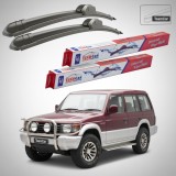 Cumpara ieftin Ștergătoare Mitsubishi Pajero II (V2_W, V3_W, V4_W) 1990-2000 | Set Față Flat &ndash; TeamCar&reg;