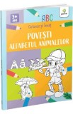 Colorez si invat. Povesti si alfabetul animalelor, Autor Anonim