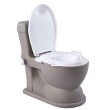 Olita tip WC 2 in 1 cu sunet, Dolu Nuve, Gri