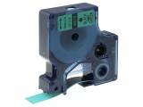 Bandă Verde 12mm 7m Scris Negru