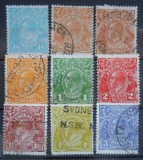 COLONII BRITANICE AUSTRALIA,GEORGE V, Stampilat