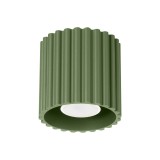 Plafonieră Aura 1 Verde Măslin Gu10