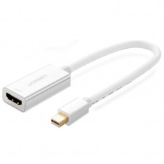 Adaptor Audio si Video Mini DisplayPort - HDMI UGREEN MD112, 1080P, Alb