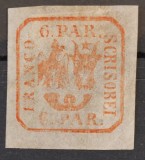 Romania 1862 - Principatele Unite 6 par. ,Lp.9