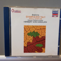Brahms - Symphony no 1 (1987/Decca/RFG) - CD ORIGINAL/ca Nou
