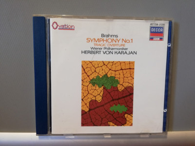 Brahms - Symphony no 1 (1987/Decca/RFG) - CD ORIGINAL/ca Nou foto