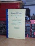 EDMUND HUSSERL - CERCETARI LOGICE II : PARTEA A TREIA _CERCETAREA 6 , 2013 #, Humanitas