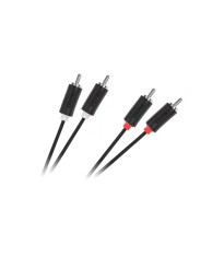 Cablu 2x RCA - 2x RCA 3m Cabletech foto