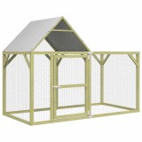 Cumpara ieftin Cotet de gaini, 200x100x150 cm, lemn masiv de pin tratat