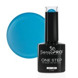 Cumpara ieftin Oja Semipermanenta SensoPRO Milano One Step 10ml, Azure #061