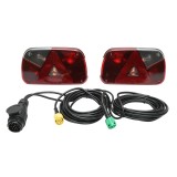 Set lampi spate 12V stanga/dreapta pentru remorca 235x140x60 mm Breckner