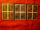 Serie Liechtenstein 1972 -Arta Plastica , 3 val.-blocuri 4 val.