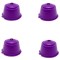 Set 4 Capsule cafea, reutilizabila, reincarcabila, compatibil Dolce Gusto, violet