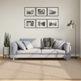Cumpara ieftin Covor HUARTE, fir scurt, moale și lavabil, nisipiu, 200x200 cm
