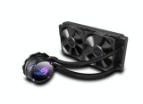 Cumpara ieftin Cooler CPU Lichid ASUS ROG Strix LC II 240, 2x120mm, RGB, Compatibil Intel/AMD