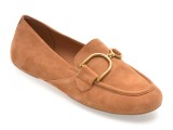 Cumpara ieftin Mocasini GEOX maro, D45MUJ, din piele intoarsa