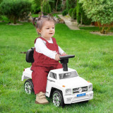 Cumpara ieftin HOMCOM Masina de Condus Vehicul de Teren pentru Copii Masina Condus cu Volan Muzica Faruri, Alb