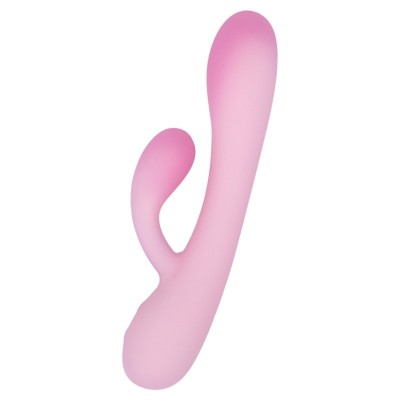 Vibrator Rosy Double Layer Rabbit Roz foto