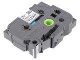 Bandă Transparentă 18mm x 8m Neagră TZE-141