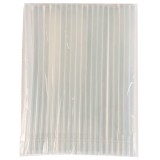 Baton silicon,lipire la cald,7mmx20cm,20 bucati set,alb transparent