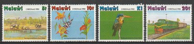 Malawi 1980 - Craciun, serie neuzata foto