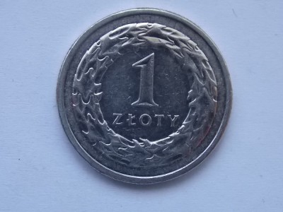 1 ZLOTY 2015 POLONIA foto
