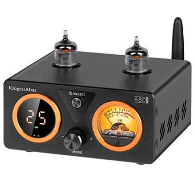 Amplificator Stereo Lampi 2X100W A80 Pro Kruger&amp;amp;Matz foto