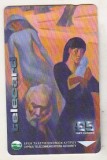 bnk card Cartele telefonice - Cipru - Picturi - T. Kanthos, Black Summer '74 - Oil on Canvas, 1976 - 28CYPC