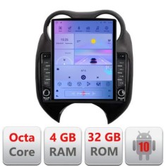 Navigatie Nissan Micra 2010-2014 Android radio gps internet Lenovo Octa Core 4+64 LTE KIT-micra2010+EDT-E709 CarStore Technology