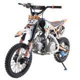 Cumpara ieftin Motocicleta cross 125cc NCX CRX 4T benzina 14/12&amp;quot; alb/portocaliu