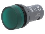 Lumină de control verde 22mm