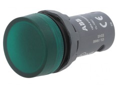 Lumina de control verde 22mm foto